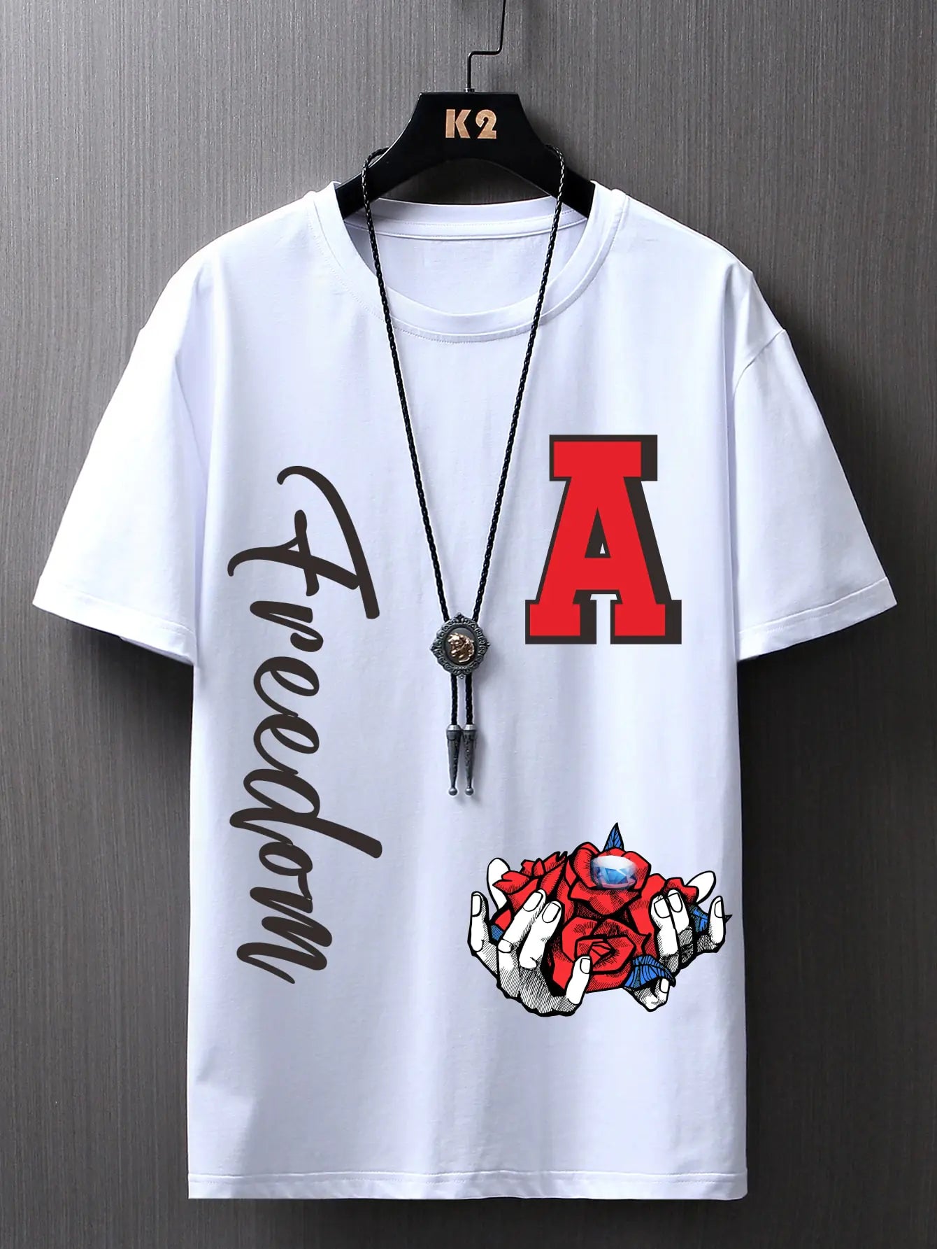 Men’s Freedom Graphic T-Shirt | Urban Street Style